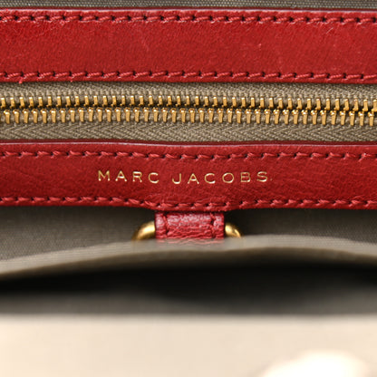 Marc Jacobs Calfskin Quilted Leather Stam Bag Red 5 of 8