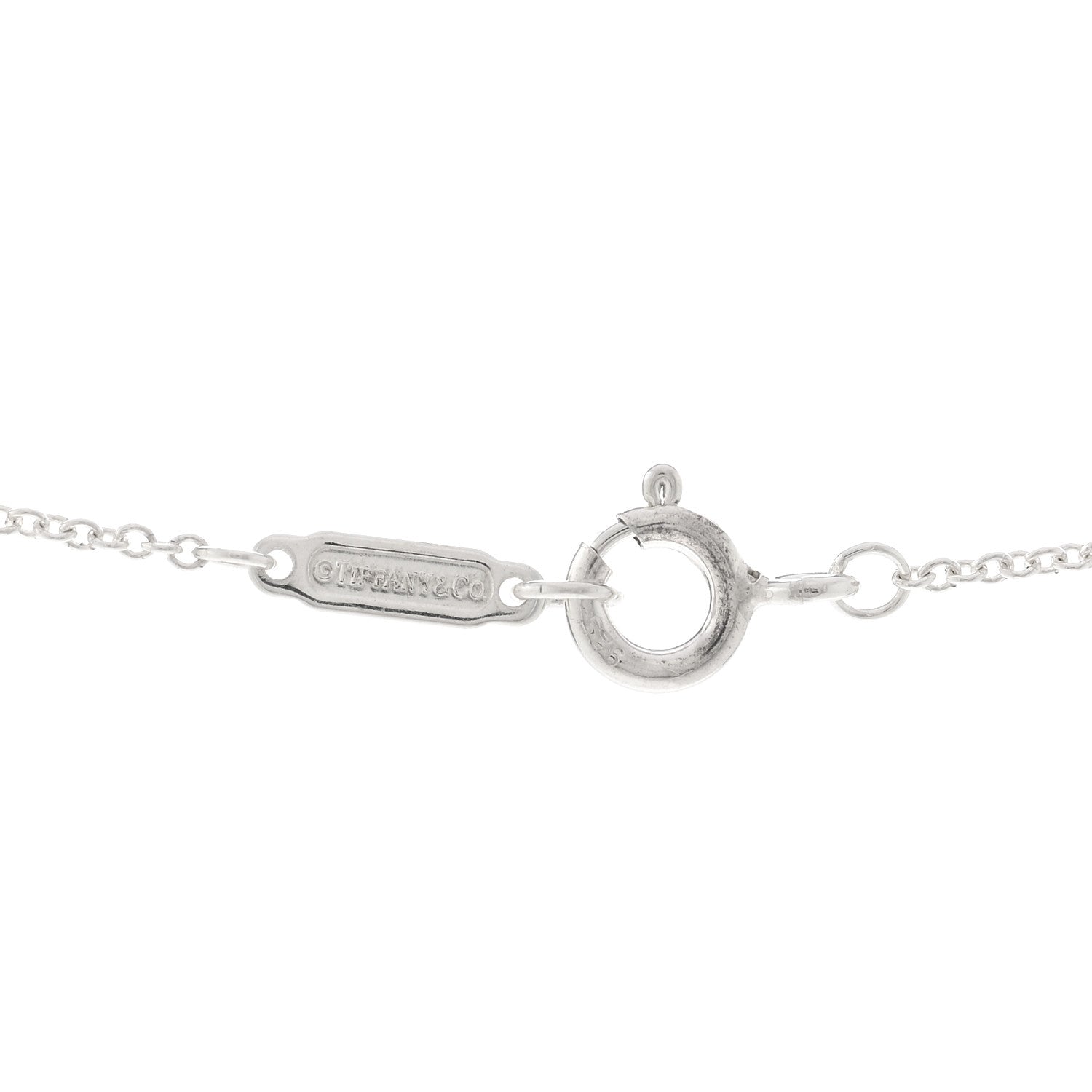 Tiffany Sterling Silver Butterfly Pendant Necklace 4 of 4