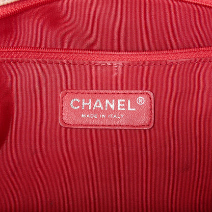 Chanel Caviar Quilted Ombre Jumbo Single Flap White Rose Pink 6 of 15