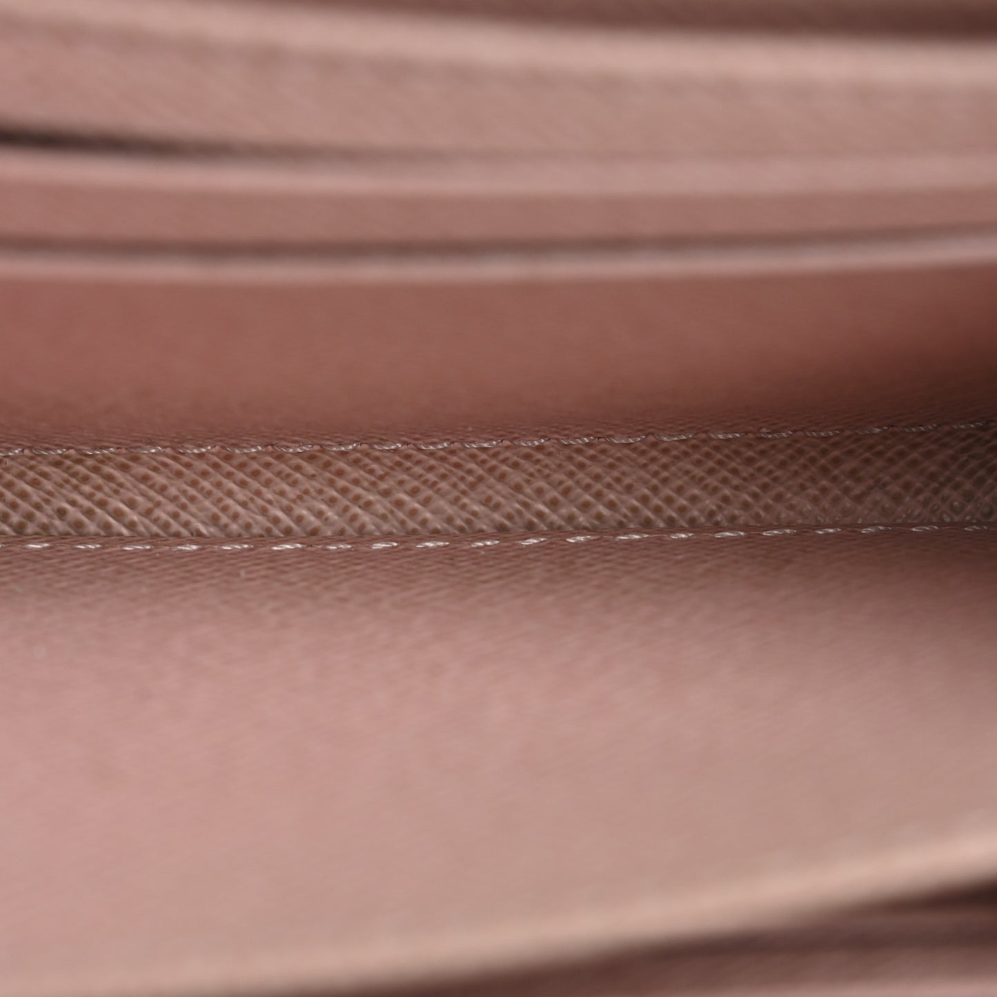 Damier Ebene Zippy Coin Purse Rose Ballerine
