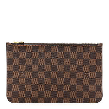 Louis Vuitton Damier Ebene Neverfull MM GM Pochette 1 of 8