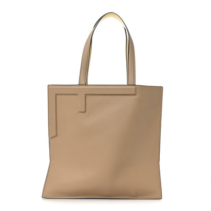 Fendi Vitello Bellagio Medium Fendi Flip Beige Amido Sorbet Anice 1 of 9