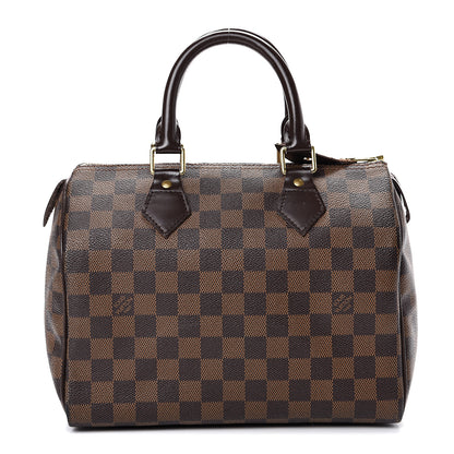 Louis Vuitton Damier Ebene Speedy 25 1 of 14