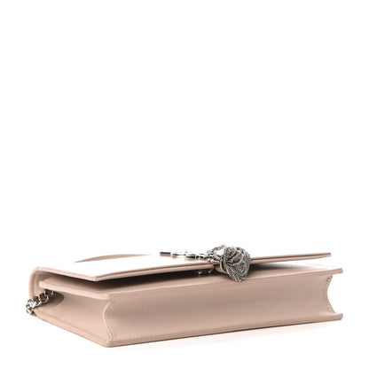 Saint Laurent Smooth Calfskin Classic Monogram Kate Tassel Chain Wallet Marble Pink 4 of 10