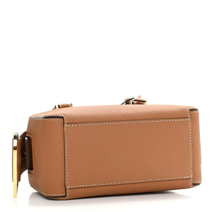 Delvaux Grained Calfskin Mini Cool Box Satchel Vegetal 4 of 11
