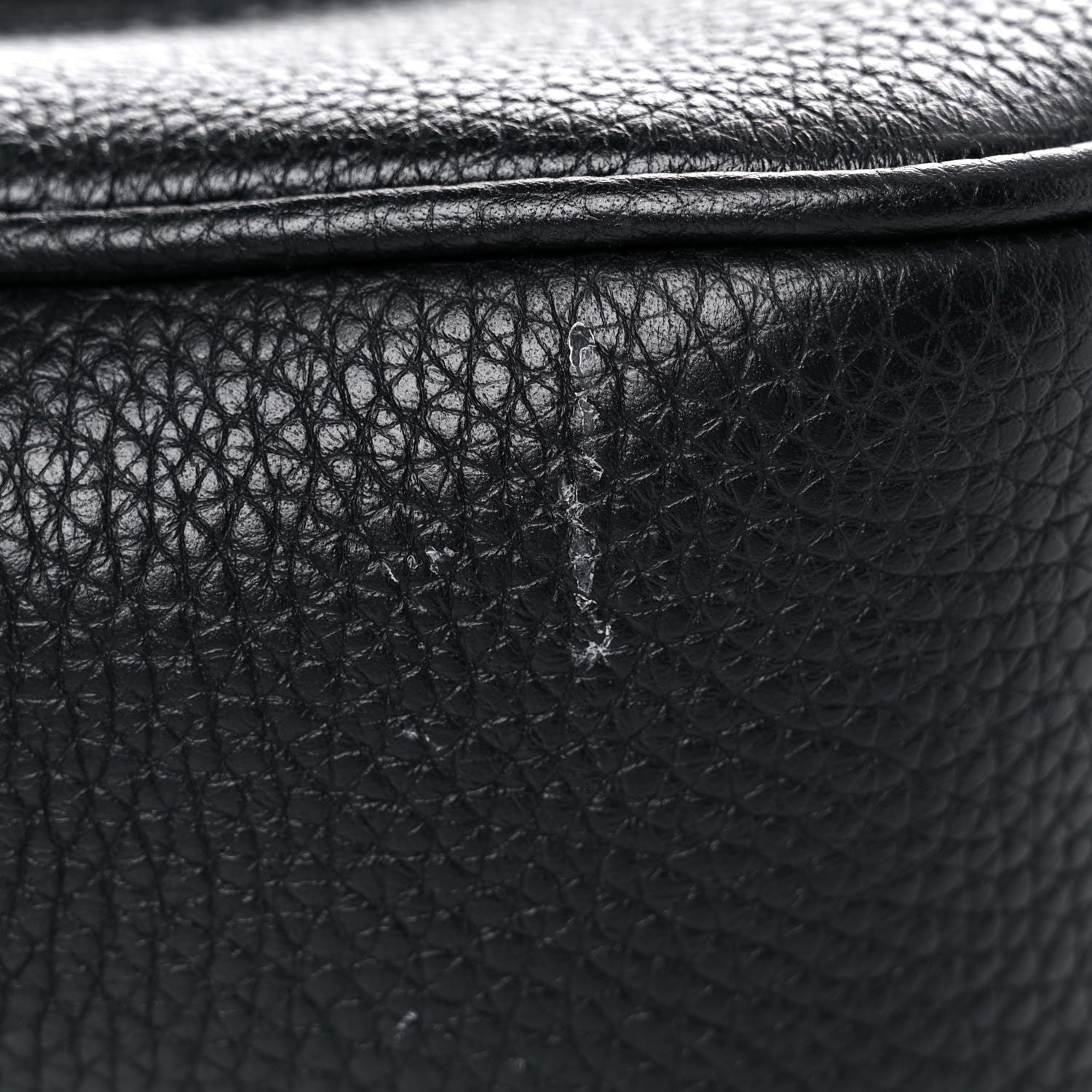 Gucci Pebbled Calfskin Small Soho Disco Bag Black 15 of 18