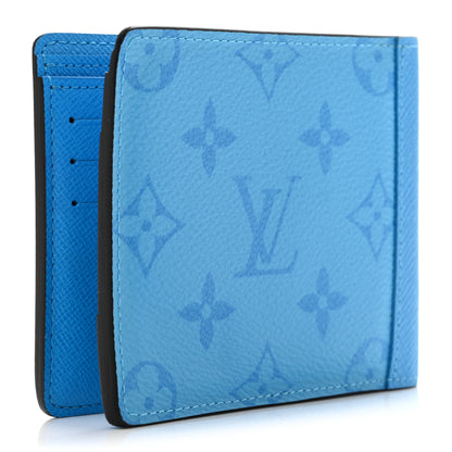 Louis Vuitton Taigarama Multiple Wallet Blue Lagoon 3 of 7