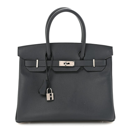 Hermes Epsom Birkin 30 Gris Misty 1 of 13