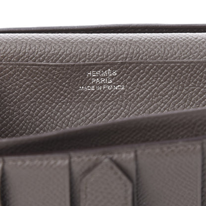 Hermes Epsom Bearn Gusset Wallet Etain 6 of 10