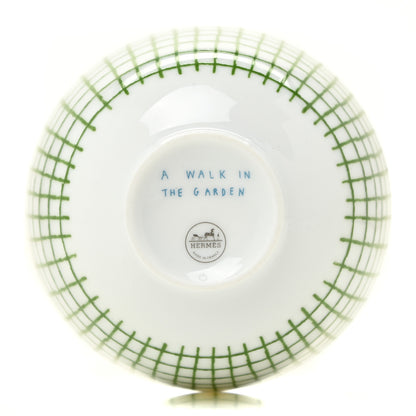Hermes Porcelain A Walk In The Garden Bowl 4 of 4