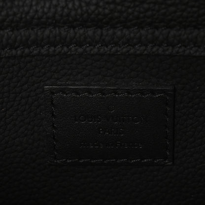 Louis Vuitton Grained Calfskin Aerogram Takeoff Sling Black 6 of 9