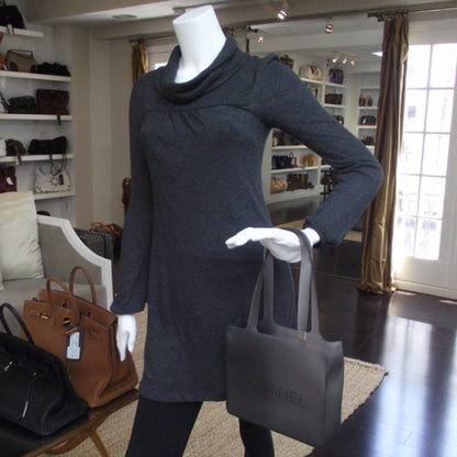 Chanel Jelly Rubber Tote Bag Gray 2 of 9