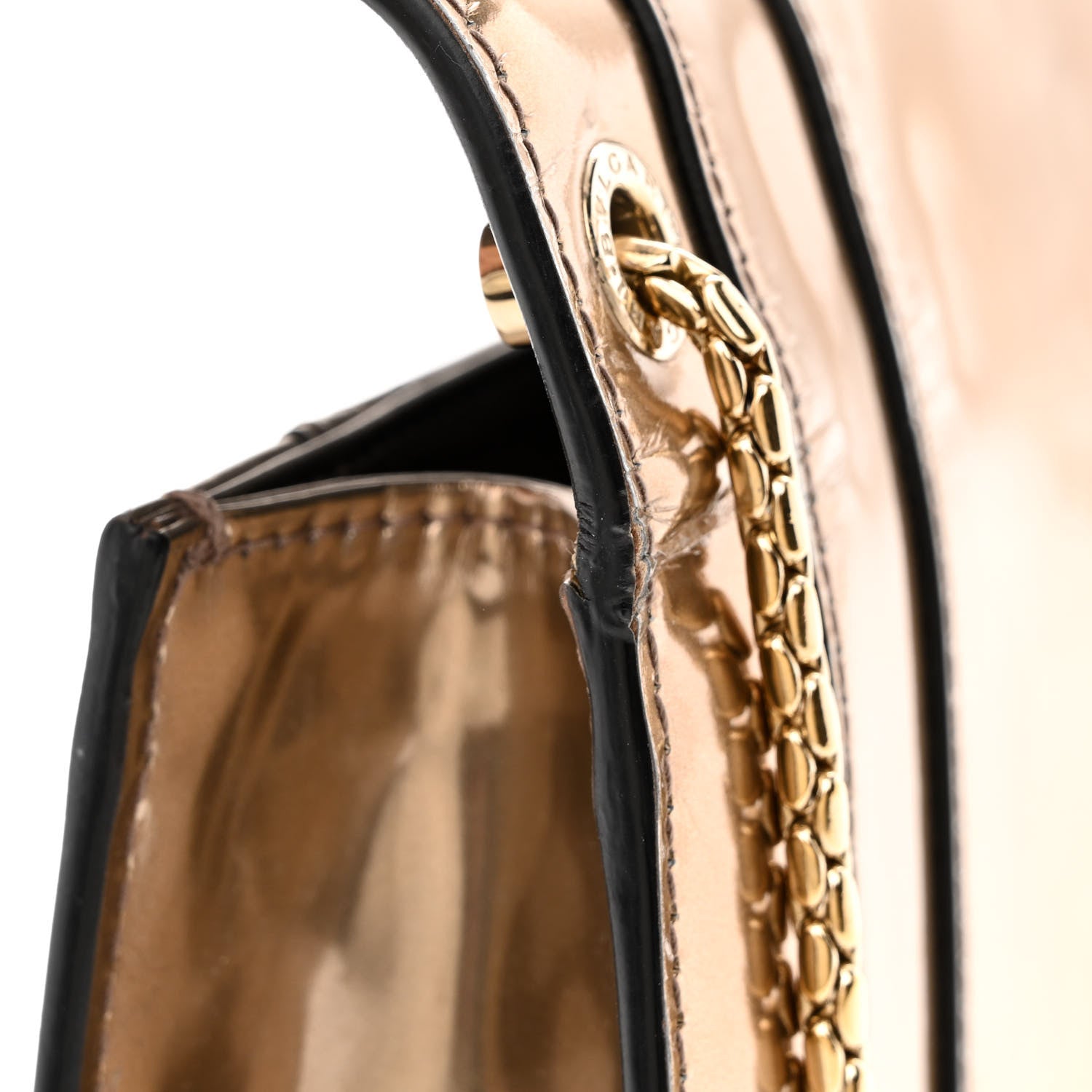 Bulgari Metallic Calfskin Serpenti Forever Crossbody Bag Bronze 14 of 23