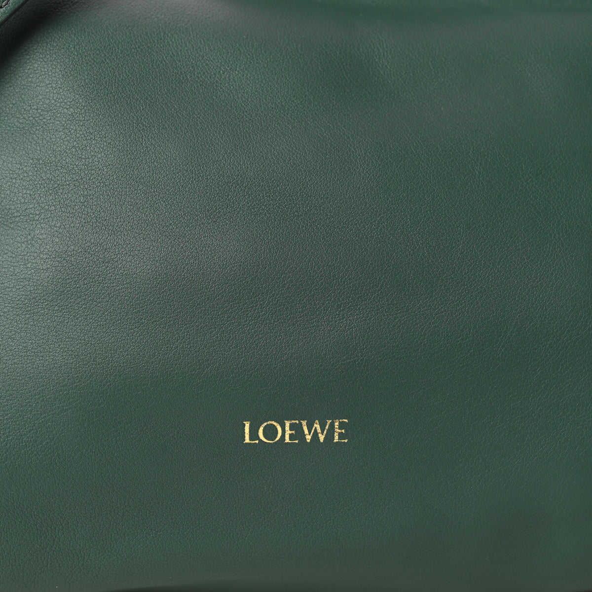 Calfskin Mini Flamenco Knot Clutch Vetiver