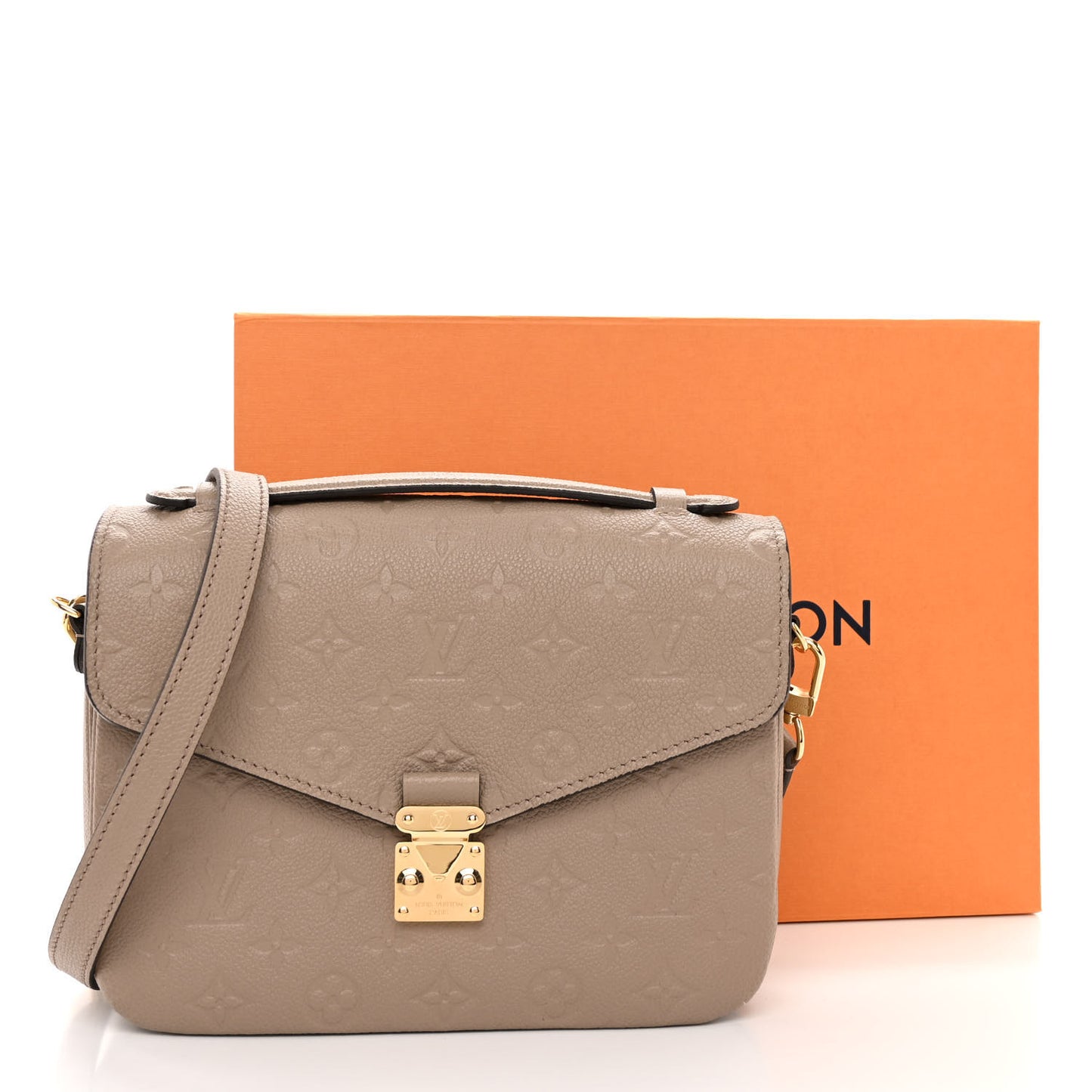 LOUIS VUITTON Empreinte Pochette Metis Tourterelle