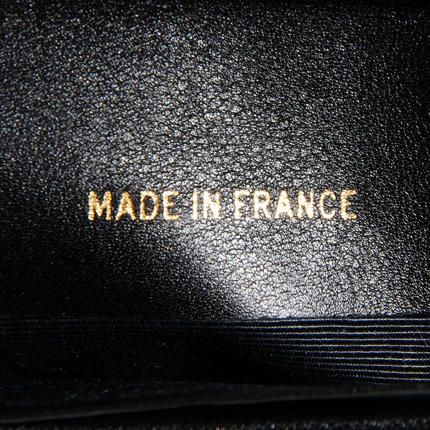 Lambskin Diamond Stitch French Wallet Black