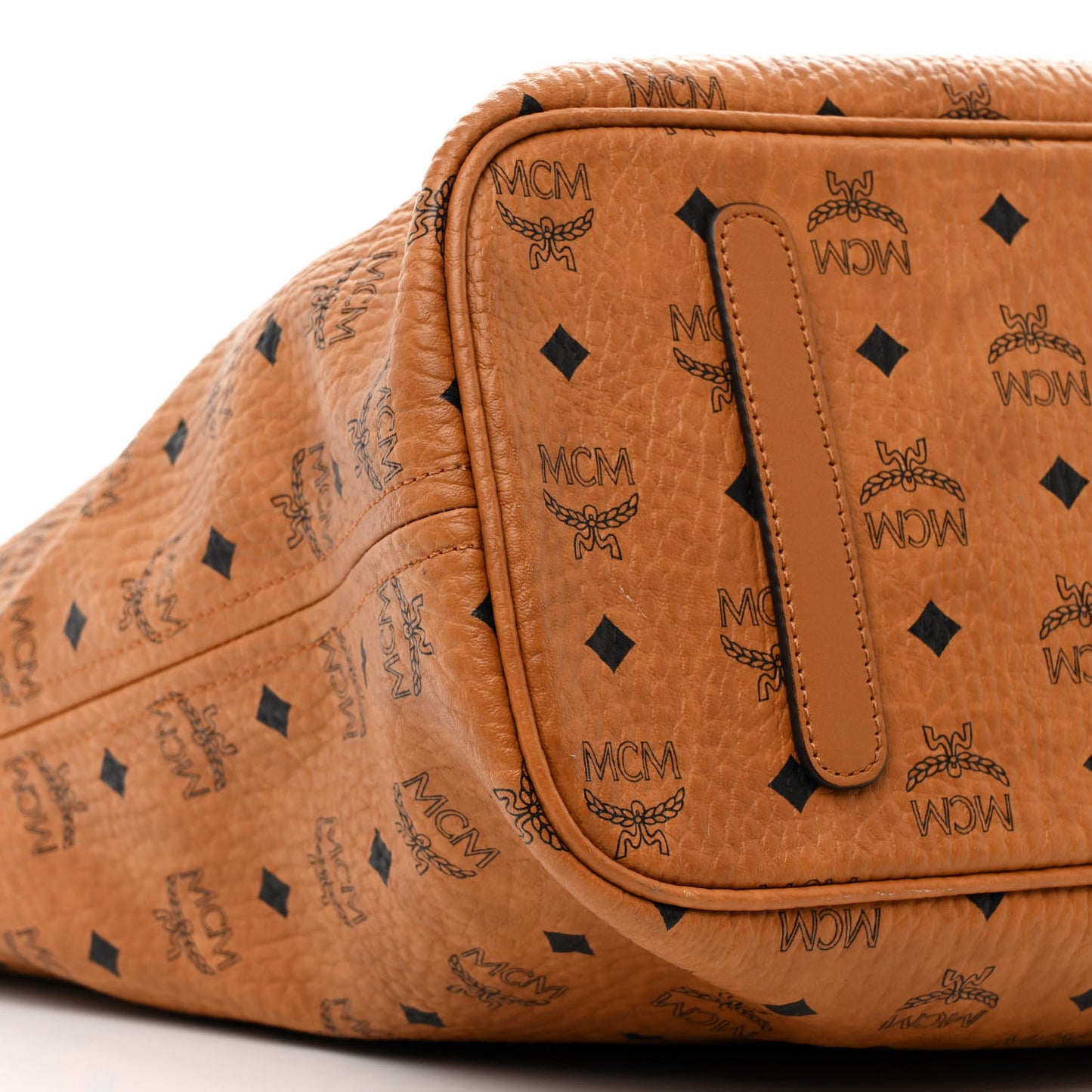 Visetos Large Liz Reversible Shopper Tote Cognac
