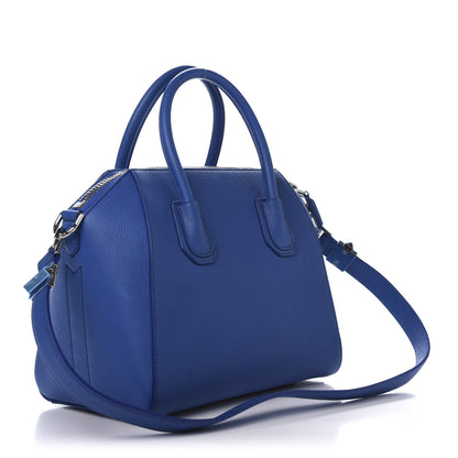 Givenchy Sugar Goatskin Small Antigona Blue 4 of 14