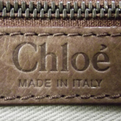 Chloe Python Silverado Shoulder Bag Muscade 6 of 7