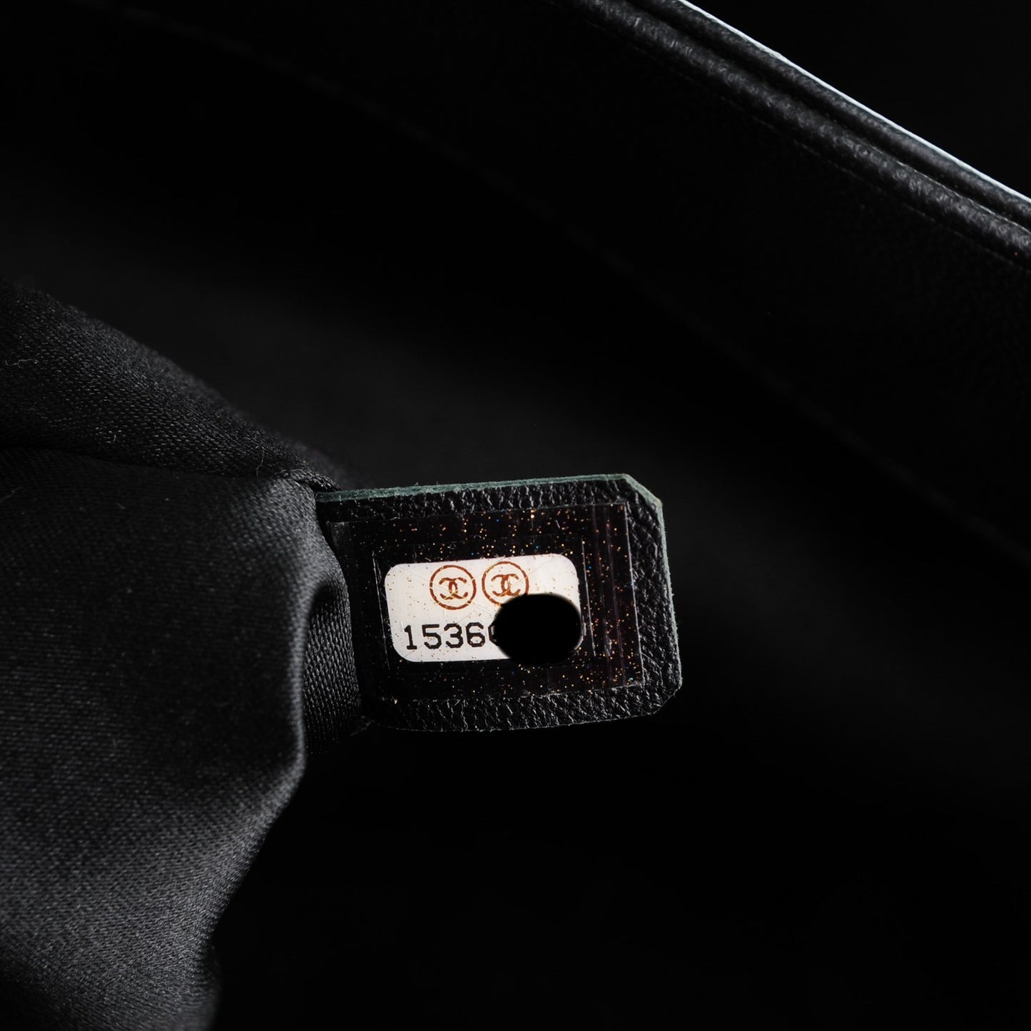 Lambskin Quilted 3 Large Flap Black