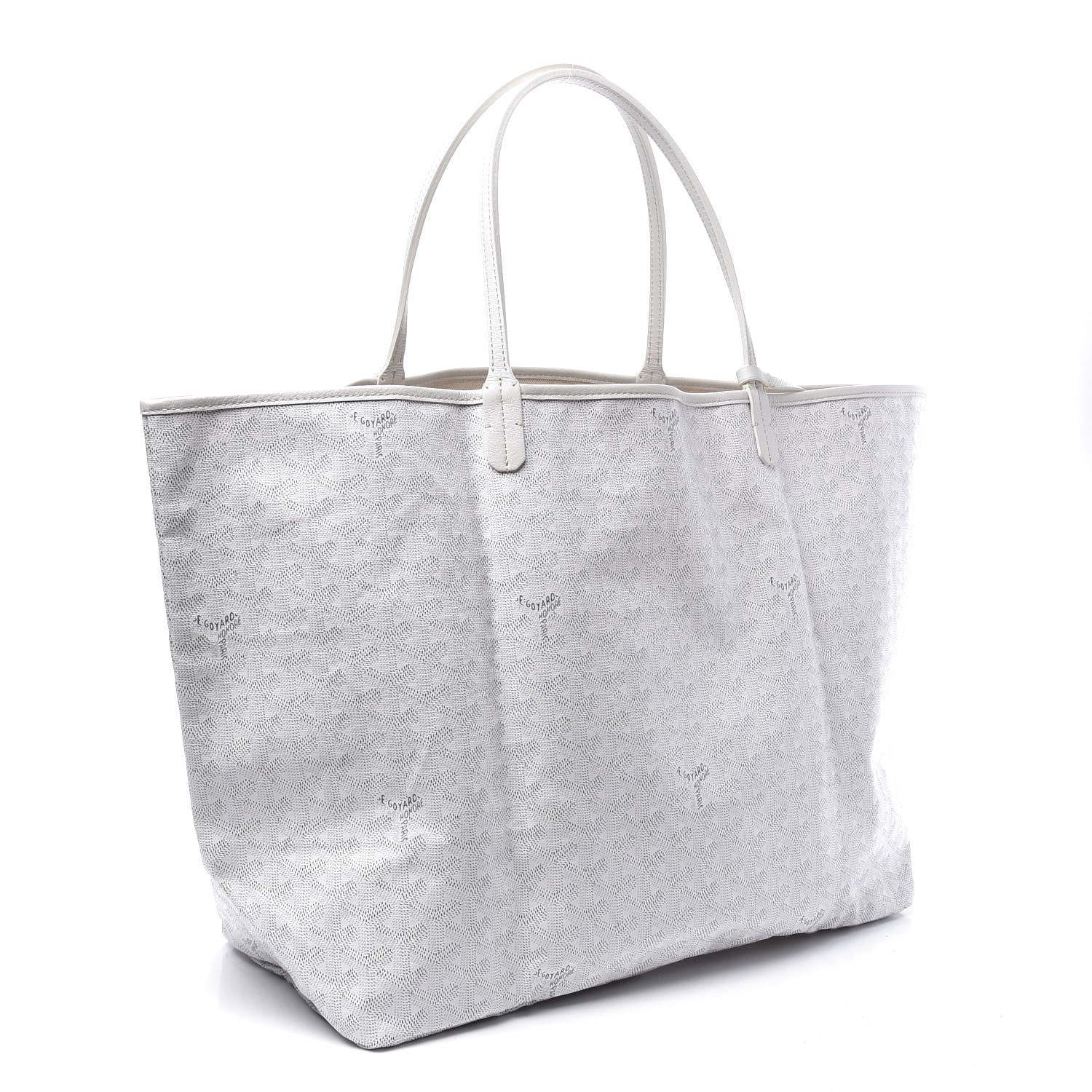 Goyard Goyardine Saint Louis GM White 3 of 10