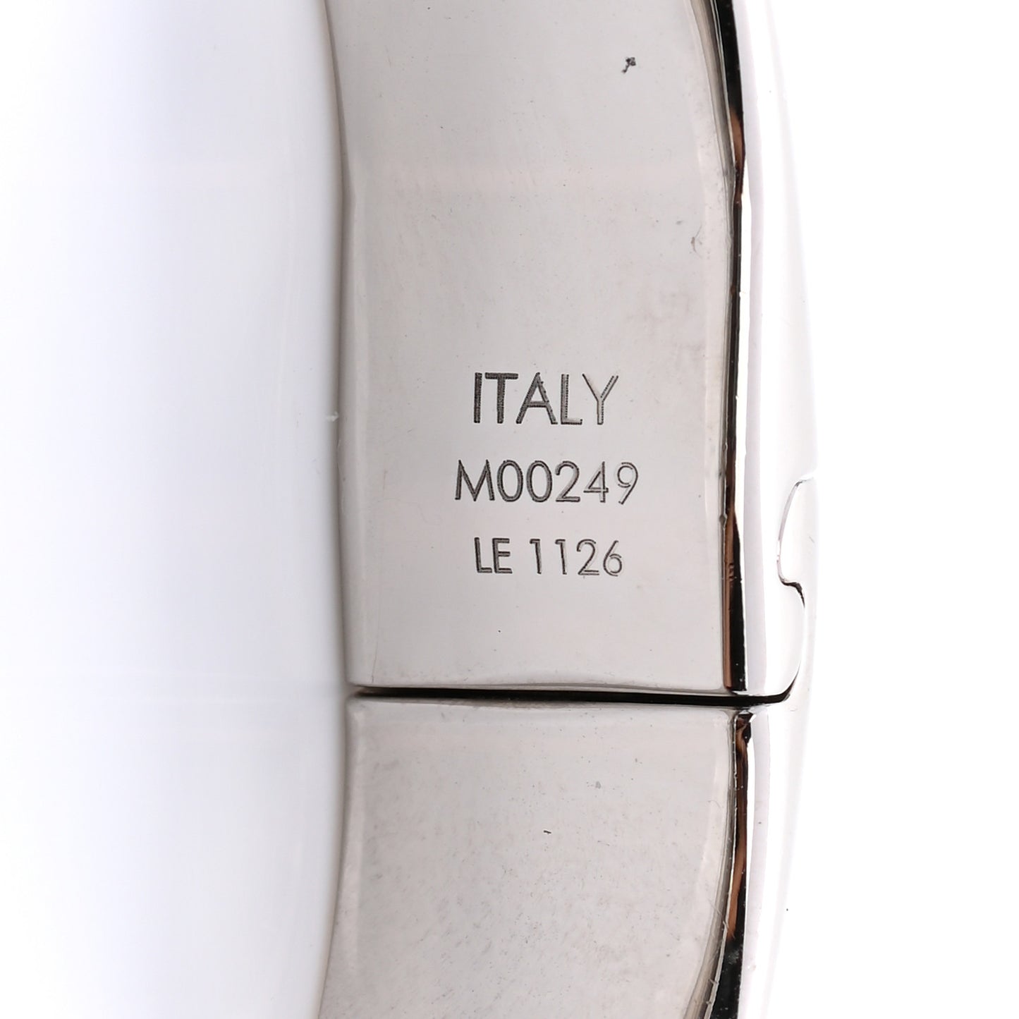 Palladium Monogram Nanogram Cuff S Silver