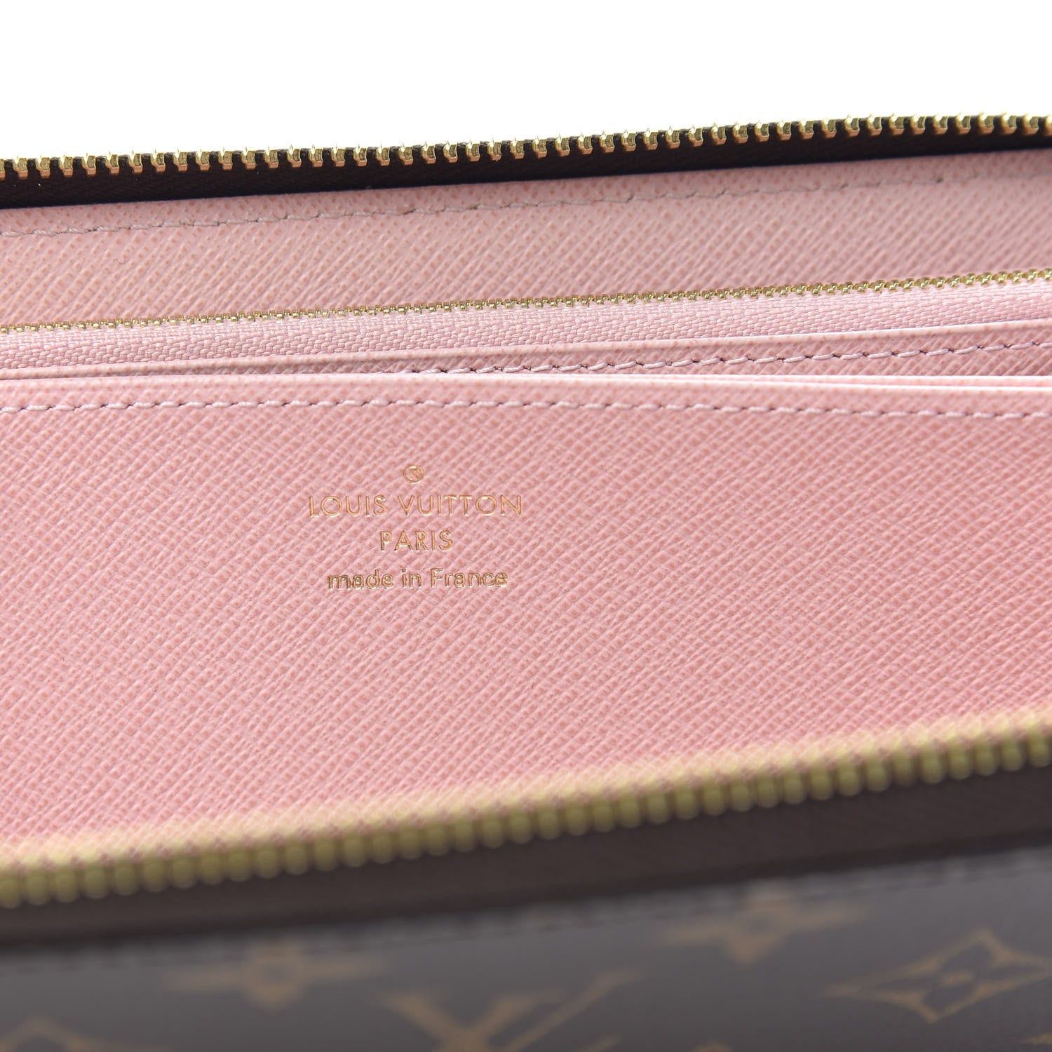Louis Vuitton Monogram Zippy Wallet Rose Ballerine 6 of 8