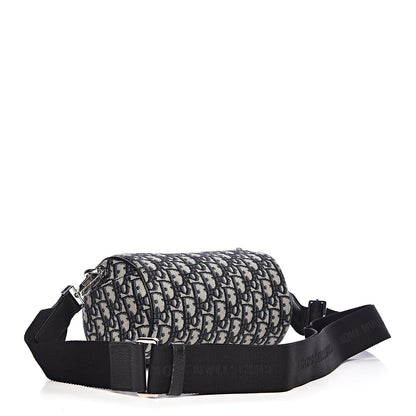 Christian Dior Oblique Roller Messenger Blue 3 of 10