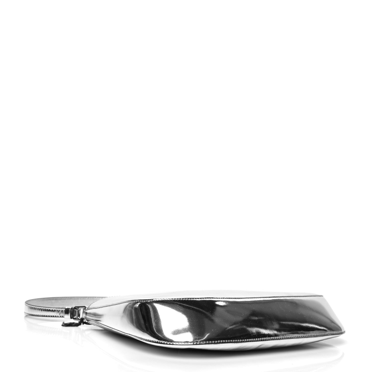Prada Spazzolato Cleo Shoulder Bag Argento 4 of 10