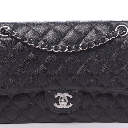 Chanel Caviar Quilted Medium Double Flap Black 10 of 10