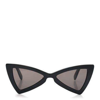 Saint Laurent Acetate Jerry Cat Eye Sunglasses SL 207 Black 2 of 8