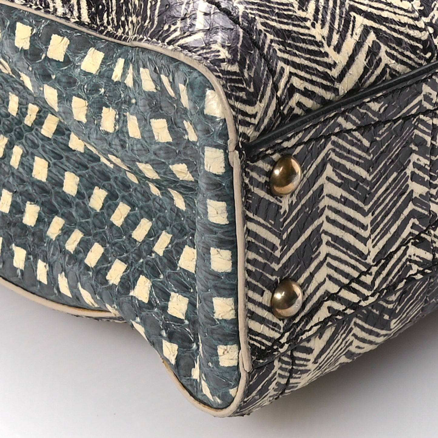 Calfskin Snakeskin Animal Print 1984 Bag Cloud Atlantic