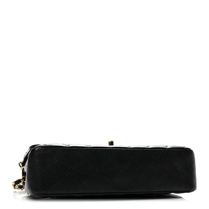 Chanel Caviar Quilted Medium Double Flap Black 4 of 14