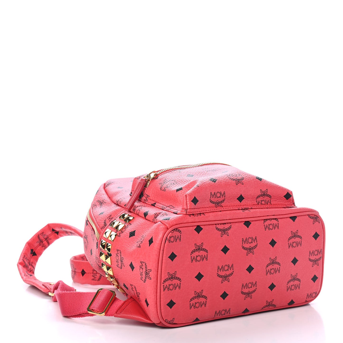 Visetos Side Stud Small Stark Backpack Corail