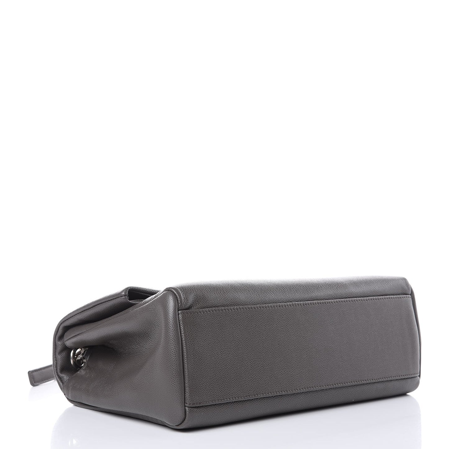 Grain De Poudre Medium West Hollywood Monogram Fold-Over Earth