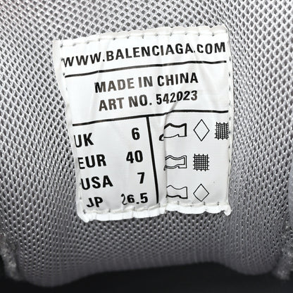 Balenciaga Mesh Nylon Mens Track Sneakers 40 Silver 9 of 13