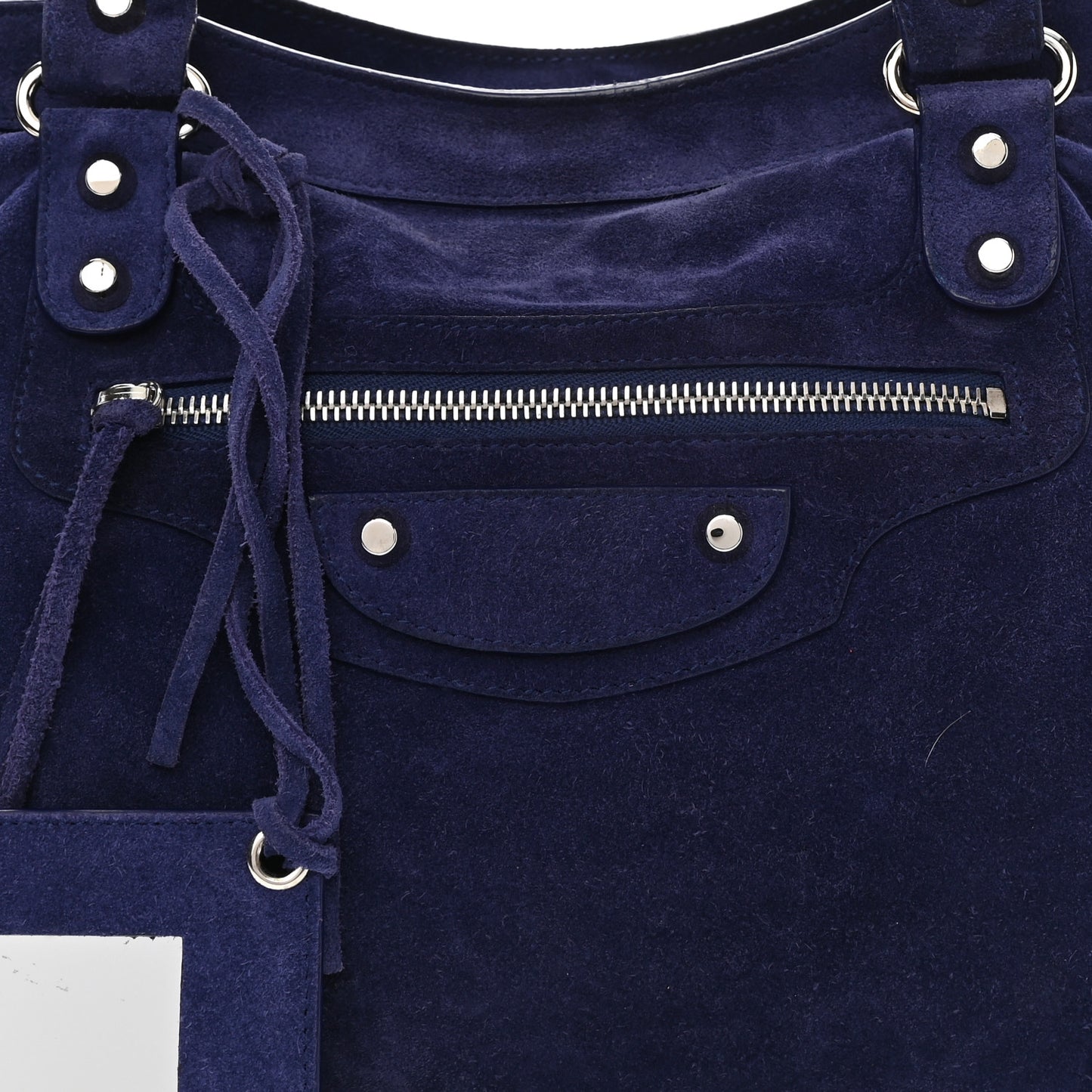 Baby Daim Suede Classic Hardware City Bleu Nuit