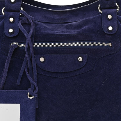 Balenciaga Baby Daim Suede Classic Hardware City Bleu Nuit 7 of 12