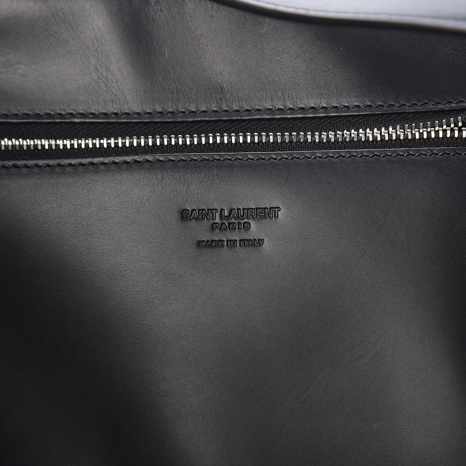 Saint Laurent Raffia Medium Panier Bag Black 6 of 14