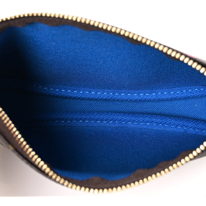 Louis Vuitton Monogram 2019 Christmas Animation Mini Venice Pochette Accessories Blue 5 of 8