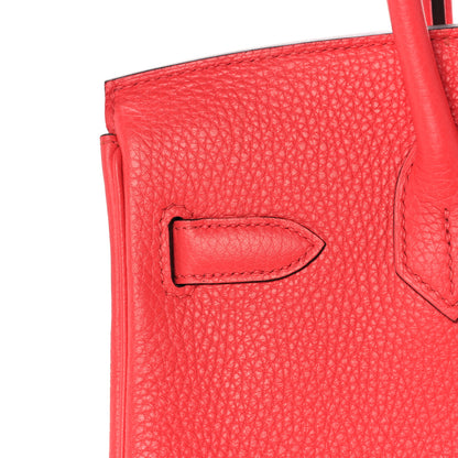 Hermes Togo Verso Birkin 30 Rose Texas Orange 13 of 35