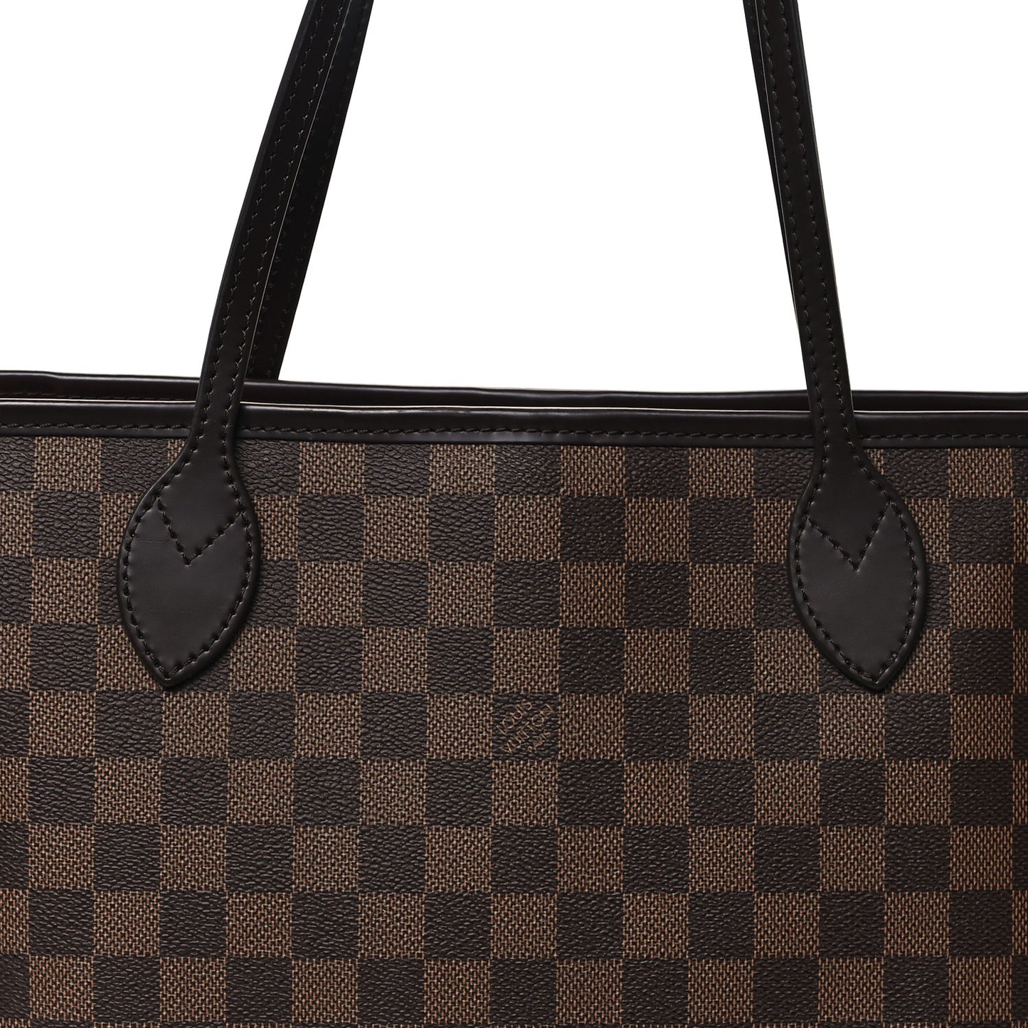 Damier Ebene Neo Neverfull MM Rose Ballerine