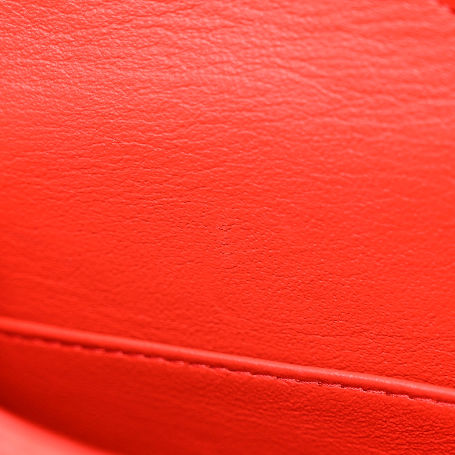 Chanel Lambskin Perforated Medium Double Flap Red 16 of 28