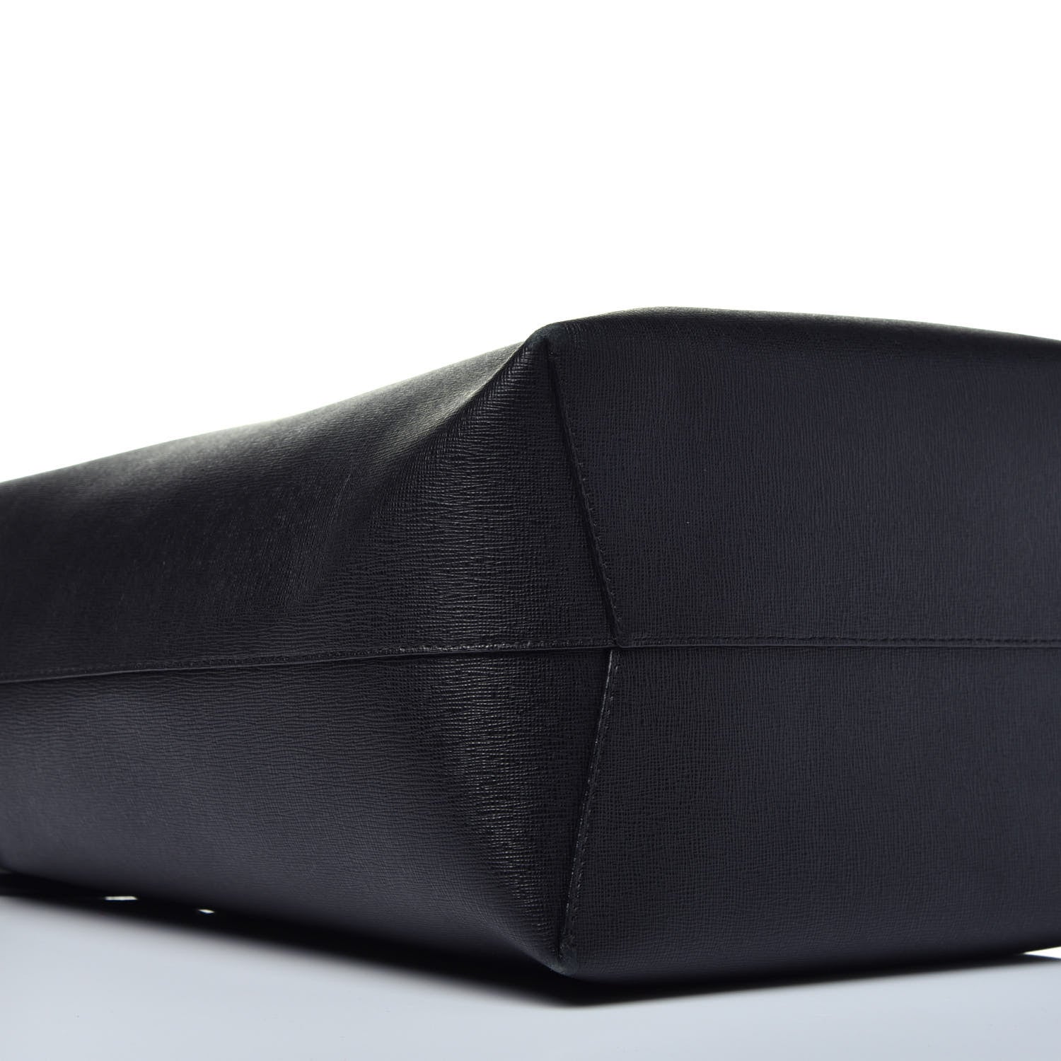 Mansur Gavriel Saffiano Bucket Bag Black Flamma 7 of 8