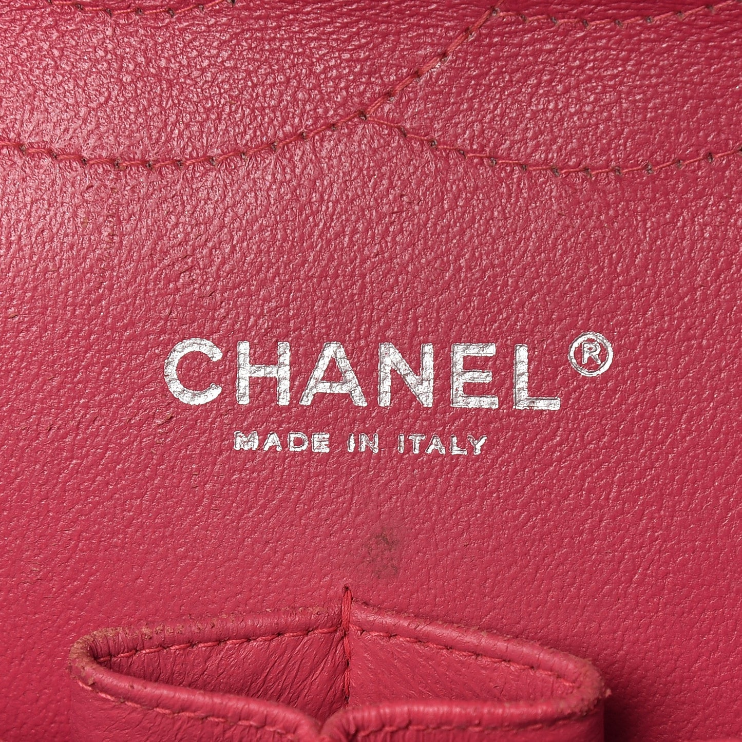 Patent Quilted Jumbo Double Flap Pink