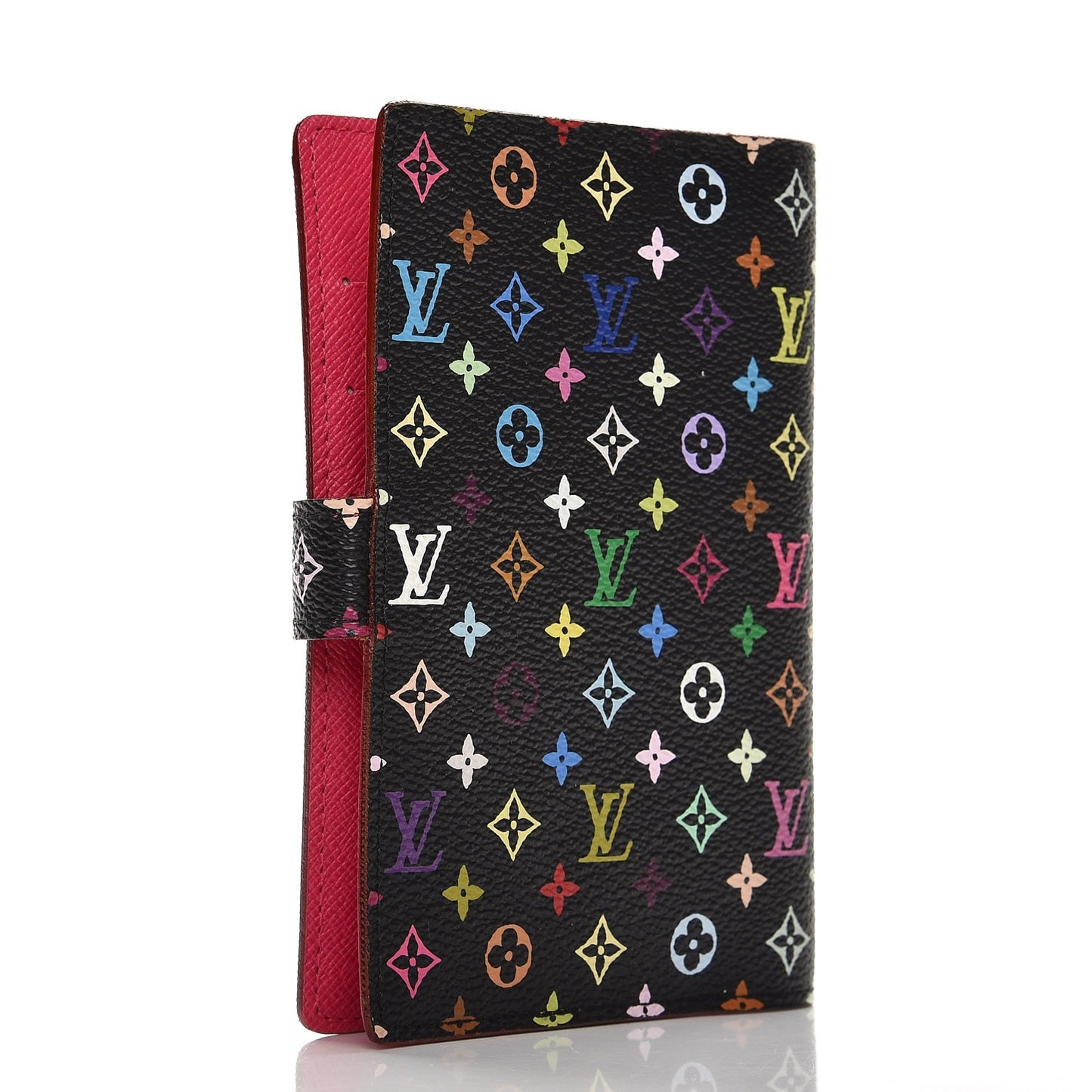 Monogram Multicolor Small Ring Agenda Cover Black Grenade