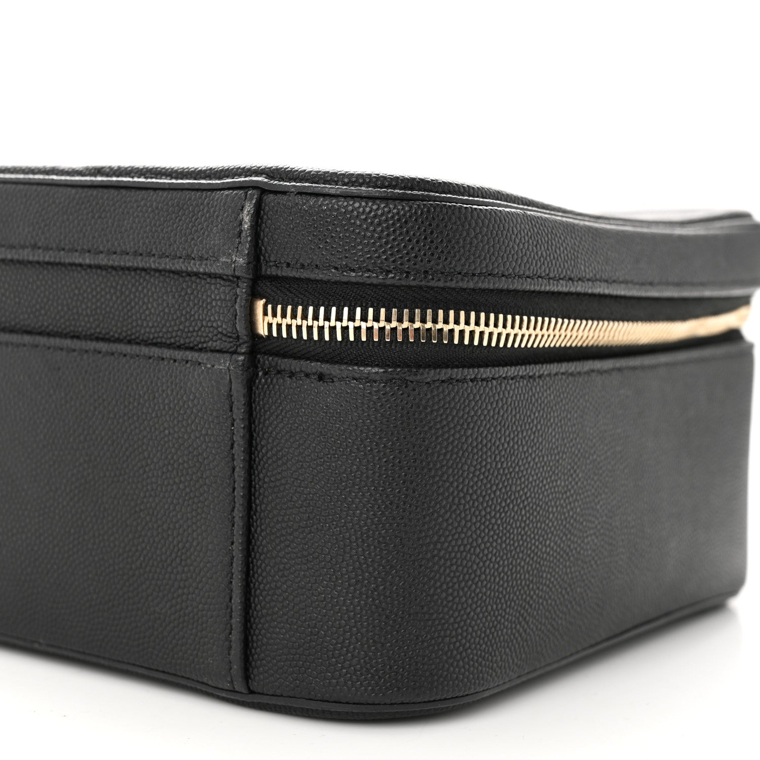 Chanel Caviar Quilted Large CC Filigree Vanity Case Black 11 of 12