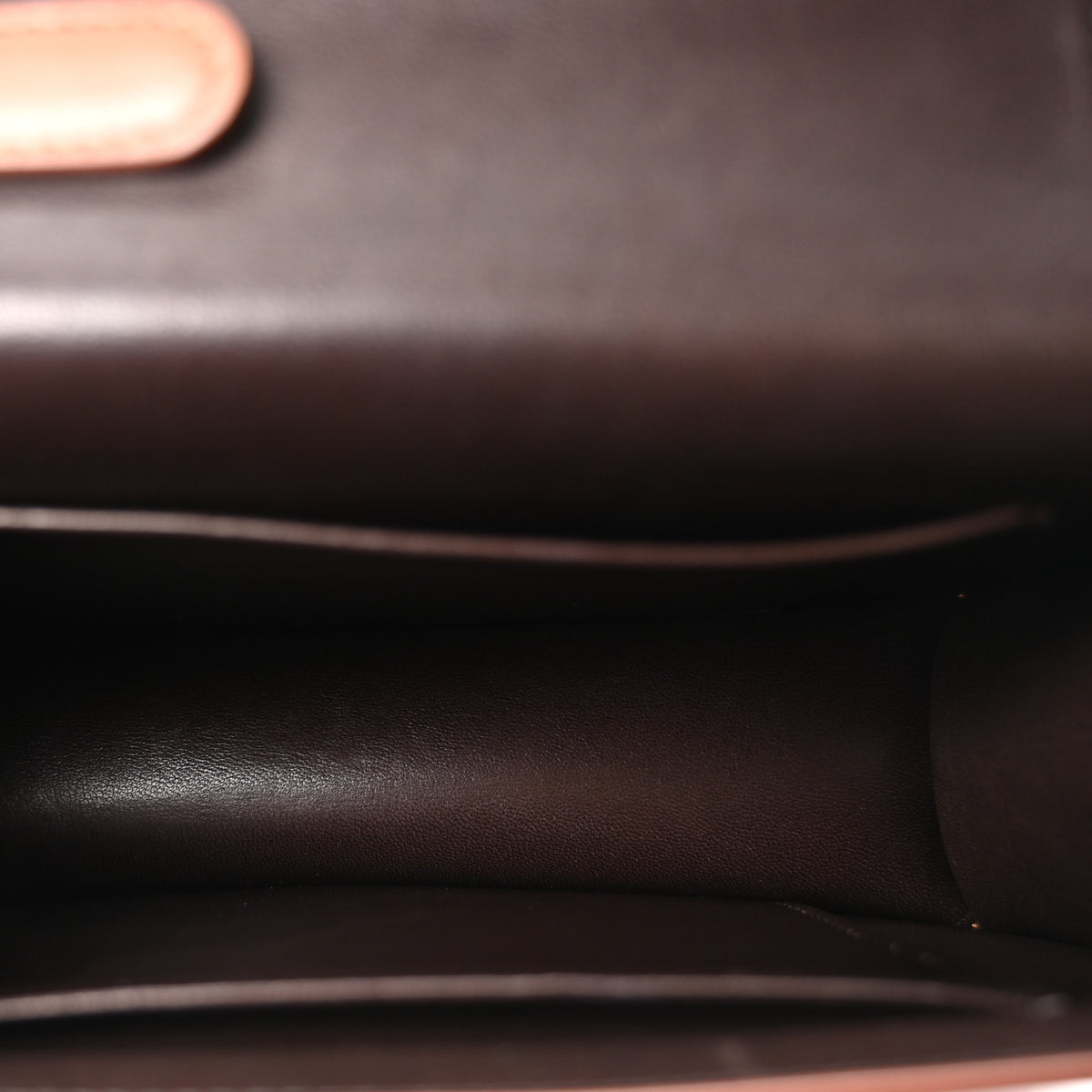 Sleek Calfskin The Sofia 8.75 Crossbody Twany