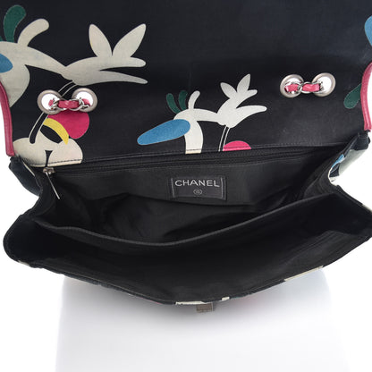 Chanel Canvas Chocolate Bar Quilted Flap Multicolor 5 of 18