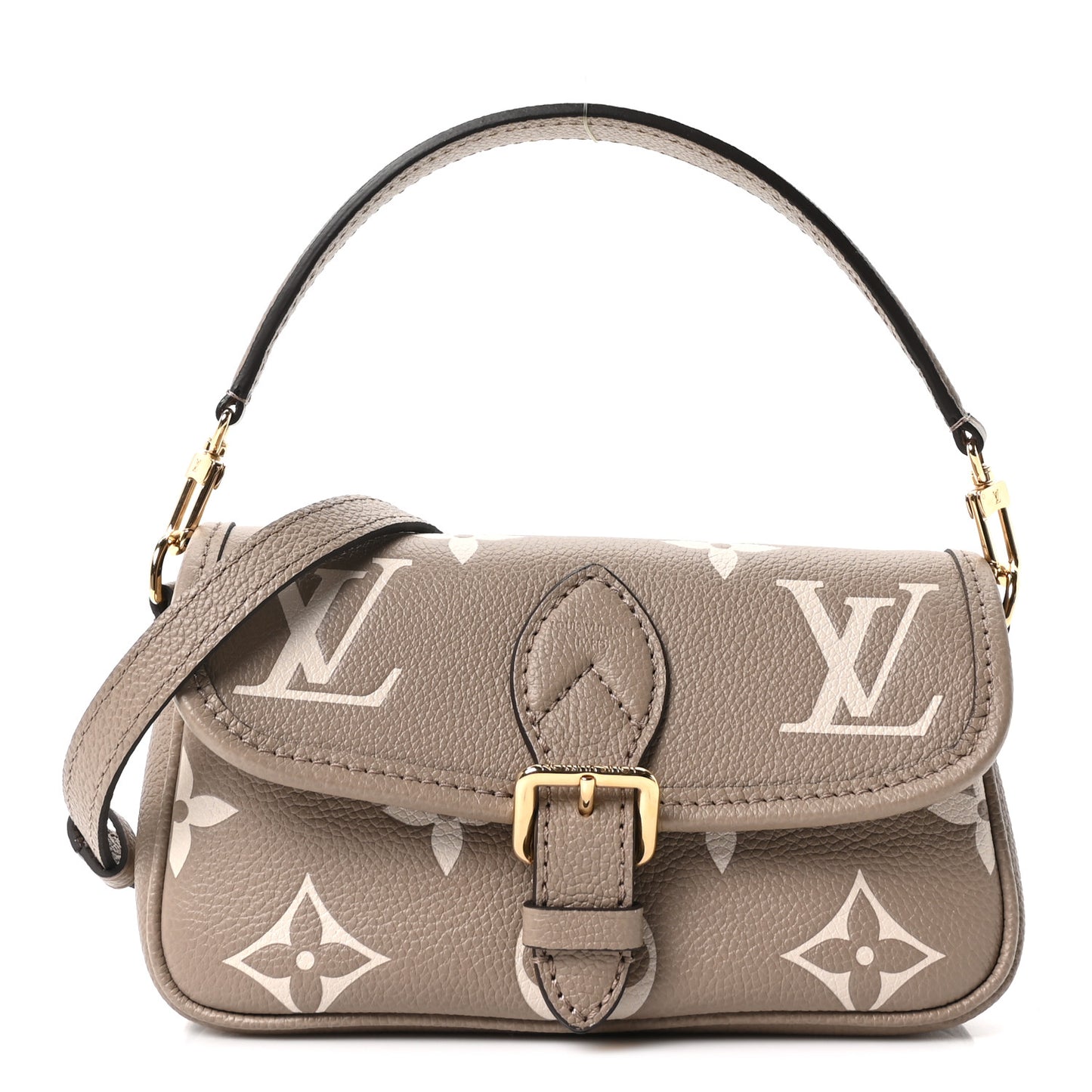 Empreinte Monogram Giant Nano Diane Tourterelle Creme